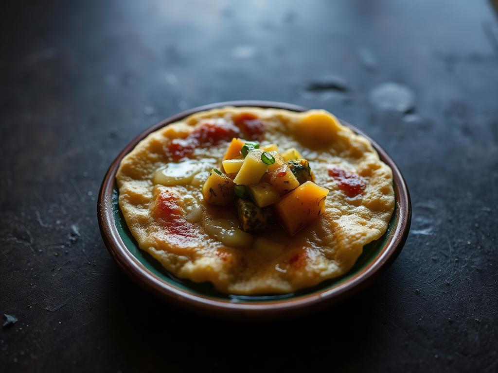 Pol Sambol & Cheese Roti