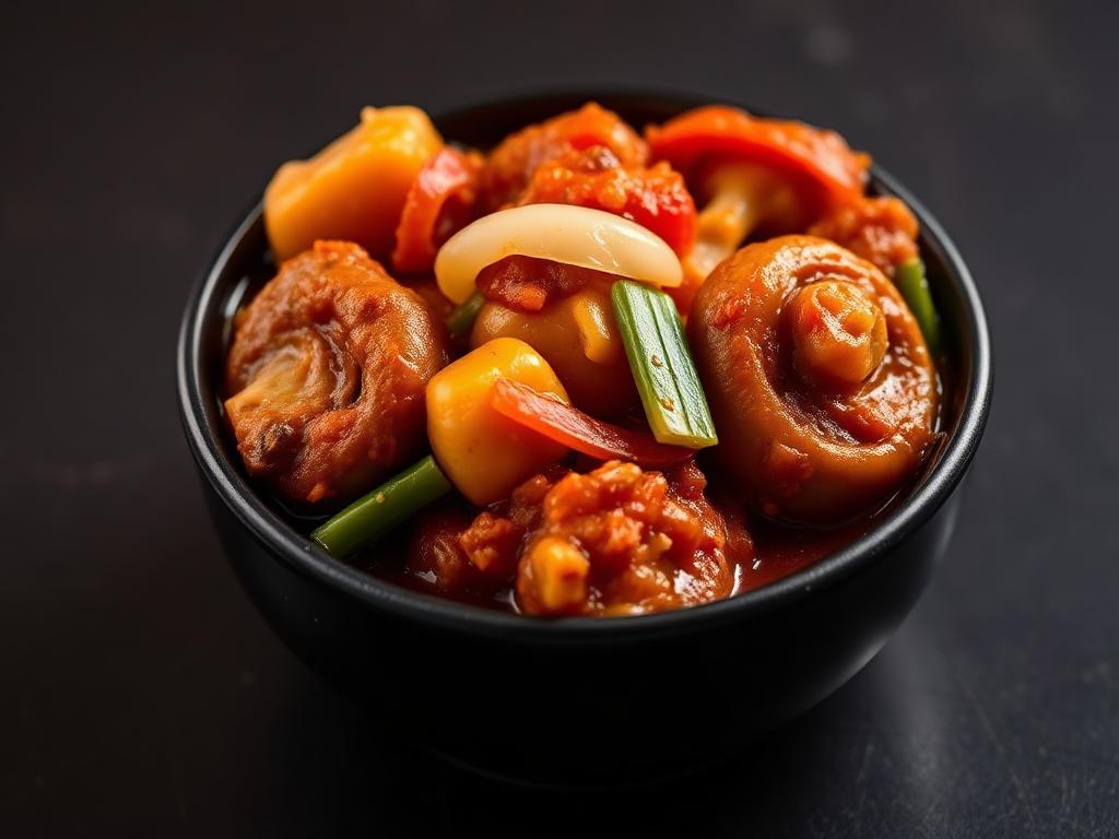 Devilled Mushrooms